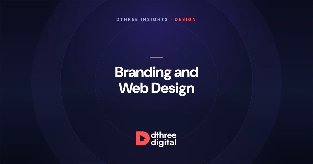 Branding and web design - Dthree Digital