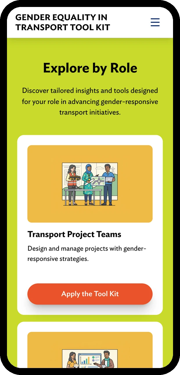 ADB Gender Equality in Transport Tool Kit