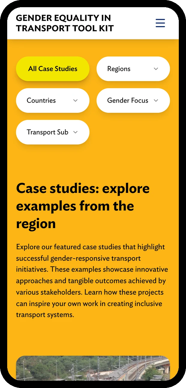 ADB Gender Equality in Transport Tool Kit