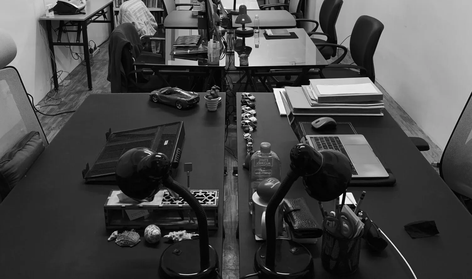 Dthree Digital's quiet office days.