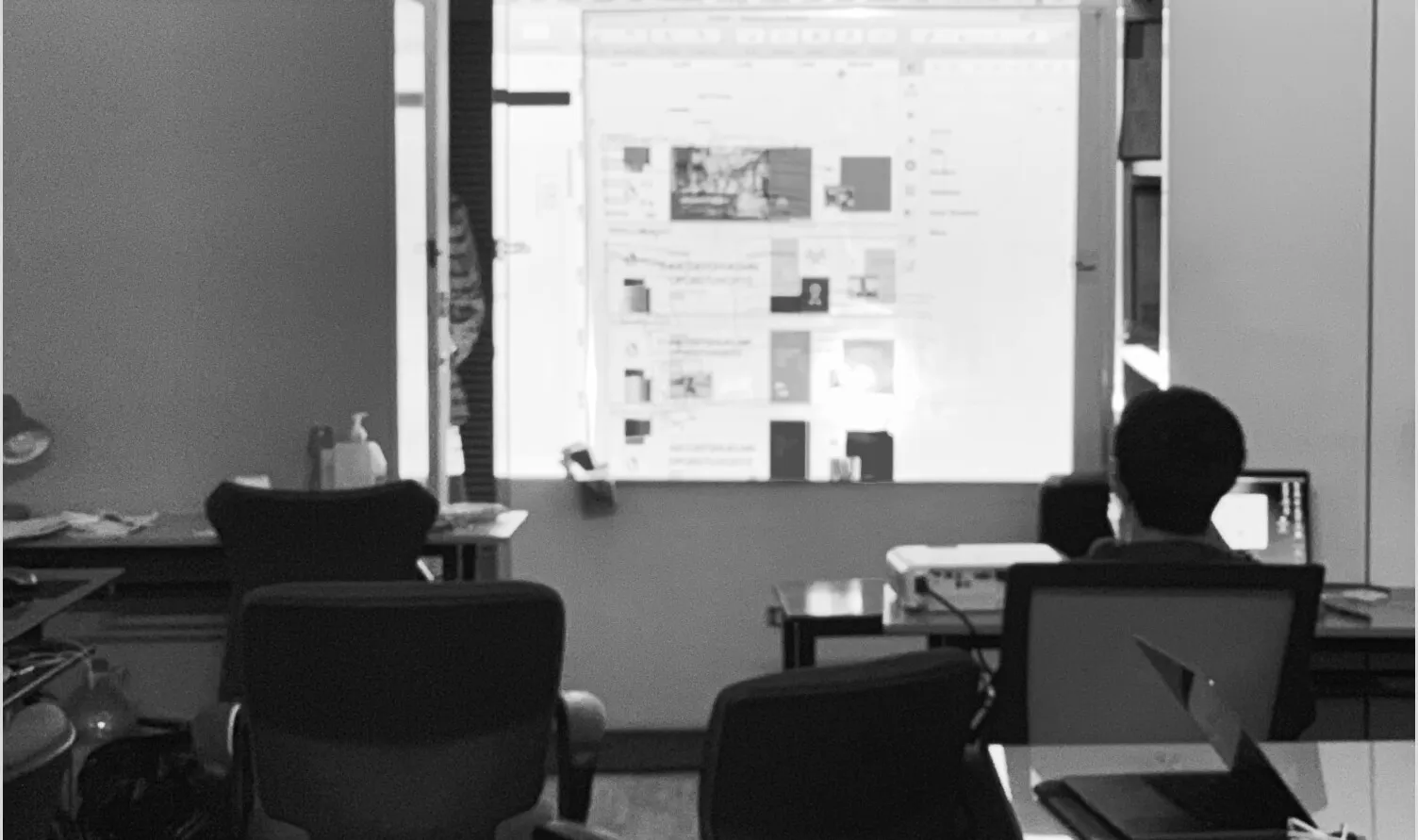 Dthree Digital during a web UI presentation.