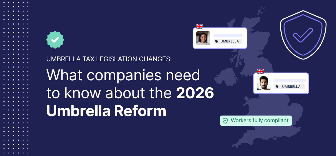 Umbrella Tax Legislation Changes: What companies need to know about the 2026 Umbrella Reform