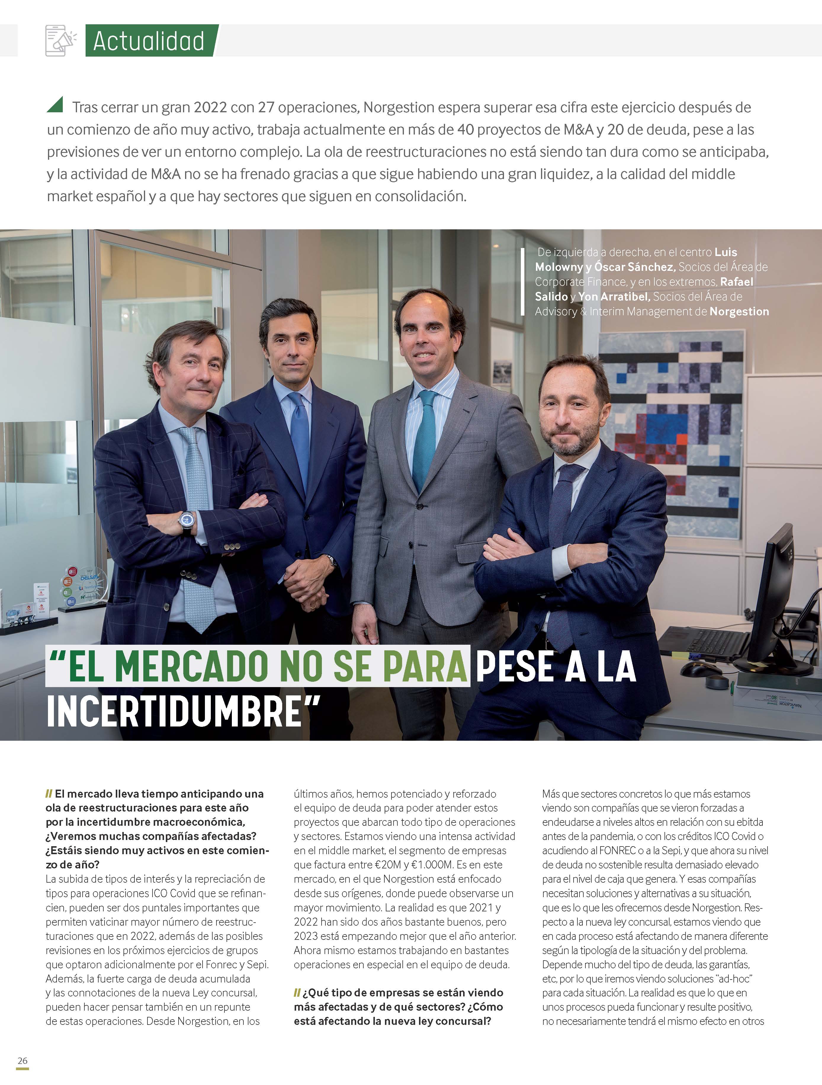 NORGESTION Capital & Corporate Magazine