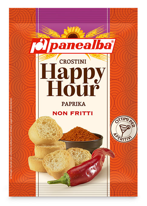 Happy Hour paprika crostini 