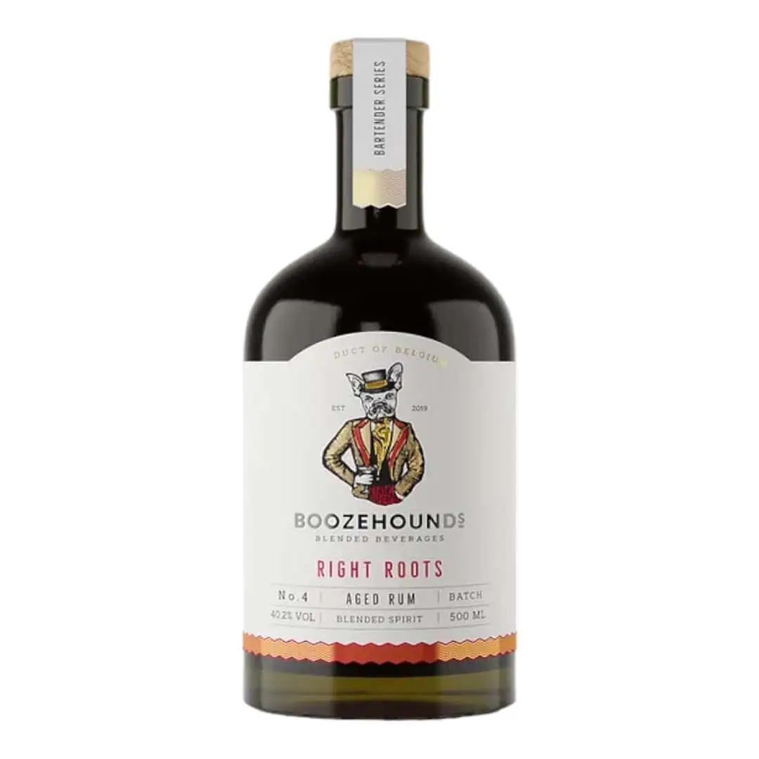 Boozehounds Right Roots Aged Rum 50cl 40,2%Vol