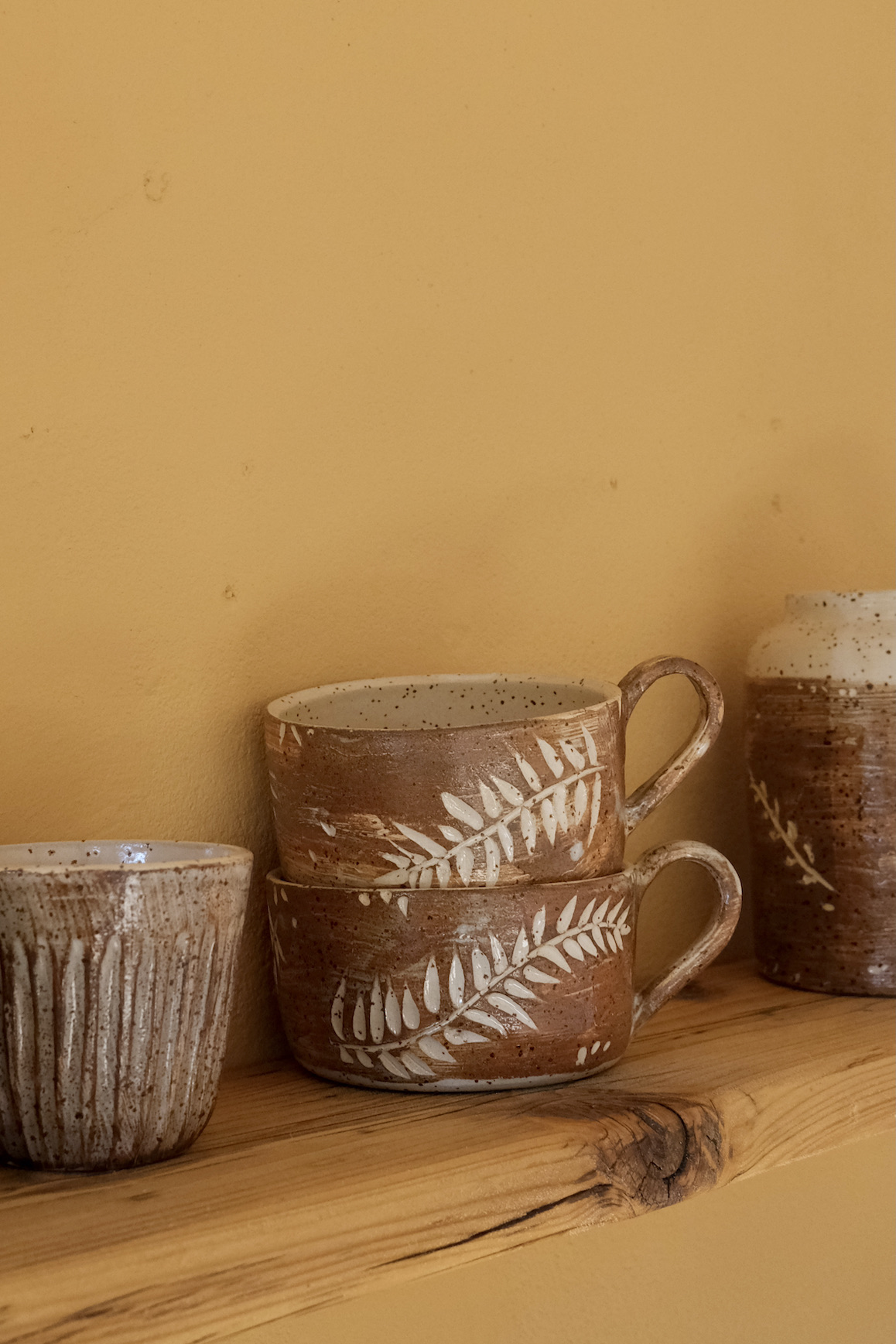 Volcano view from top of hill