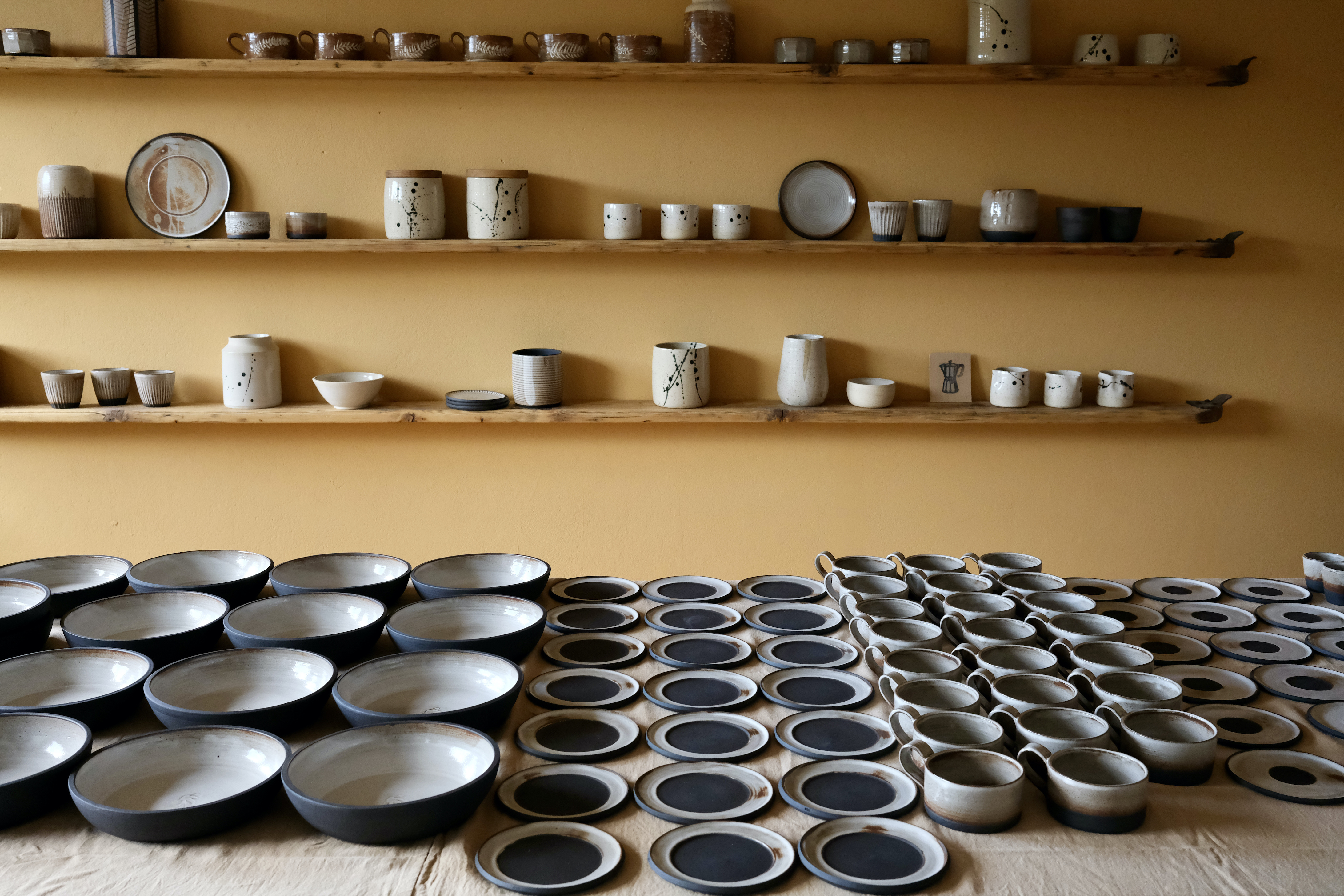 Volcano view from top of hill