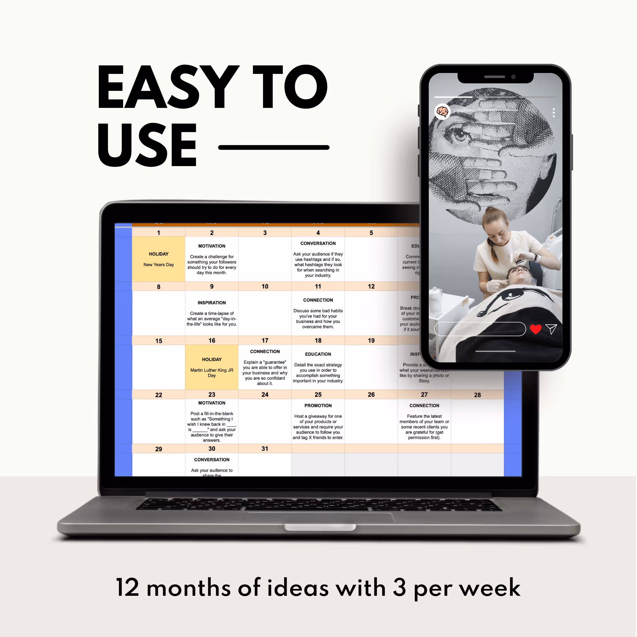 Dermatology 2023 Content Calendar