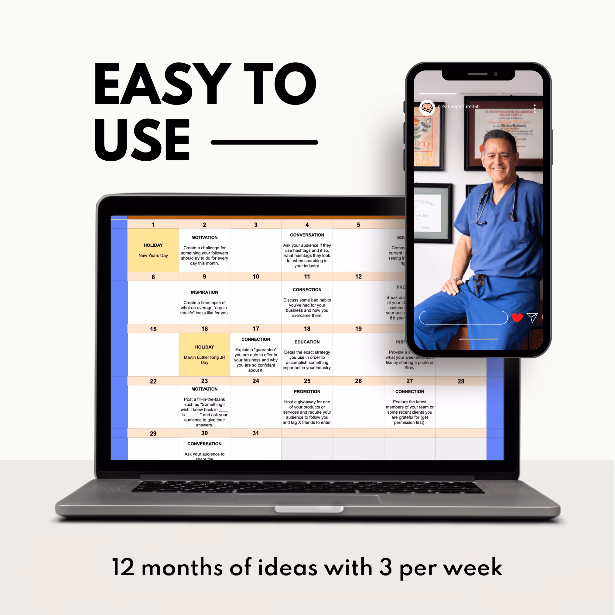 Pediatricians 2023 Social Media Content Calendar