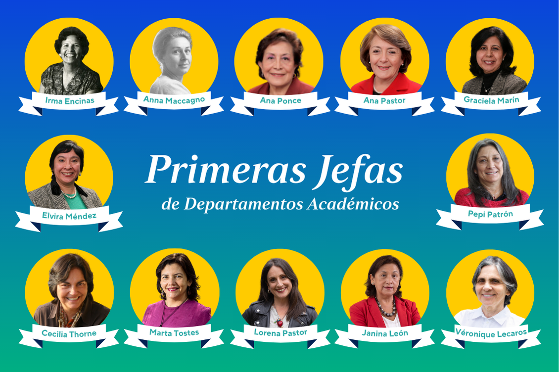 Mujeres que abren camino: Las primeras jefas de Departamento Académico en la PUCP