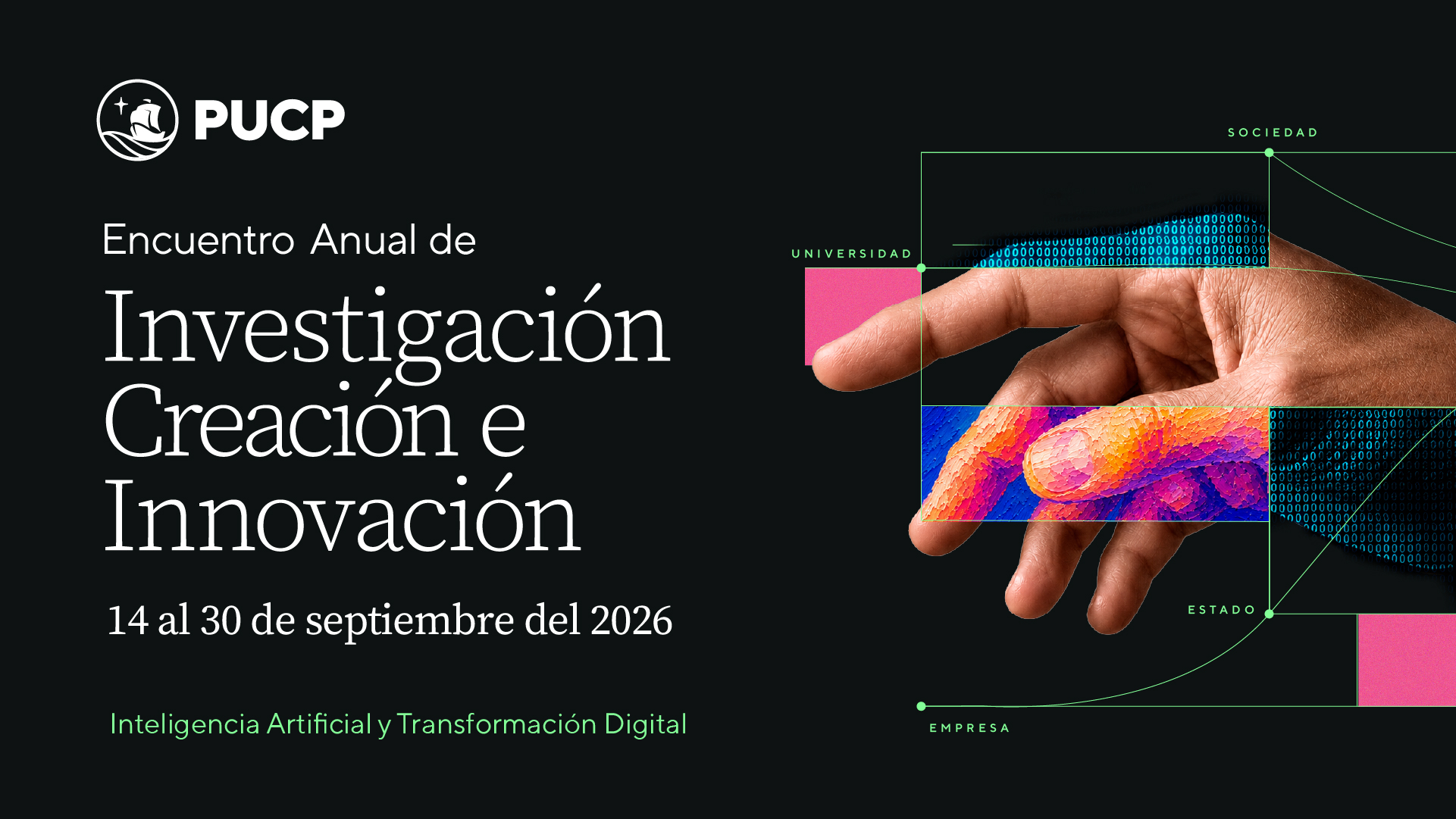 El Encuentro ICI PUCP 2026 reunirá experiencias y perspectivas sobre inteligencia artificial y transformación digital