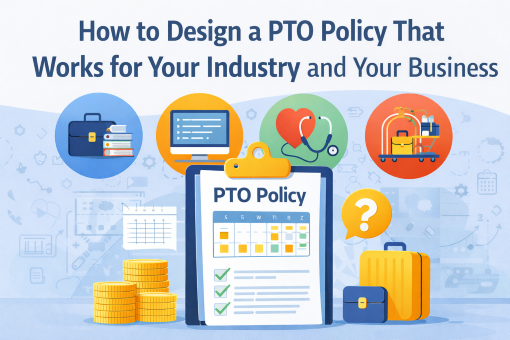 PTO policies vary significantly by industry, with professional services offering 15 to 25 days, technology offering 20 to 30 days or unlimited PTO, healthcare offering 15 to 20 days, and hospitality offering 5 to 15 days. Accrual based systems limit payout liability but front loaded systems are more attractive to employees and are common in low turnover industries. Rollover policies range from unlimited to use it or lose it, with most employers adopting capped rollover models to balance liability and employee satisfaction. Leaders should evaluate PTO policies based on recruiting competitiveness, employee usage patterns, financial liability, and operational coverage needs.