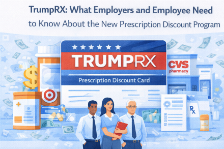 TrumpRx is a government website offering discounted cash prices on 43 brand name medications through manufacturer coupons, but it is not part of employer health insurance plans and cannot be used in combination with insurance. Discounts range from 33 percent to 93 percent off retail prices and are most useful for employees whose insurance does not cover specific medications like weight loss drugs and fertility treatments. For most insured employees, using their insurance will be less expensive than TrumpRx cash prices, and generic medications remain cheaper than brand name drugs even with TrumpRx discounts. Employers should communicate clearly that TrumpRx is a separate cash pay program and encourage employees to compare prices with their pharmacist before choosing a payment method.