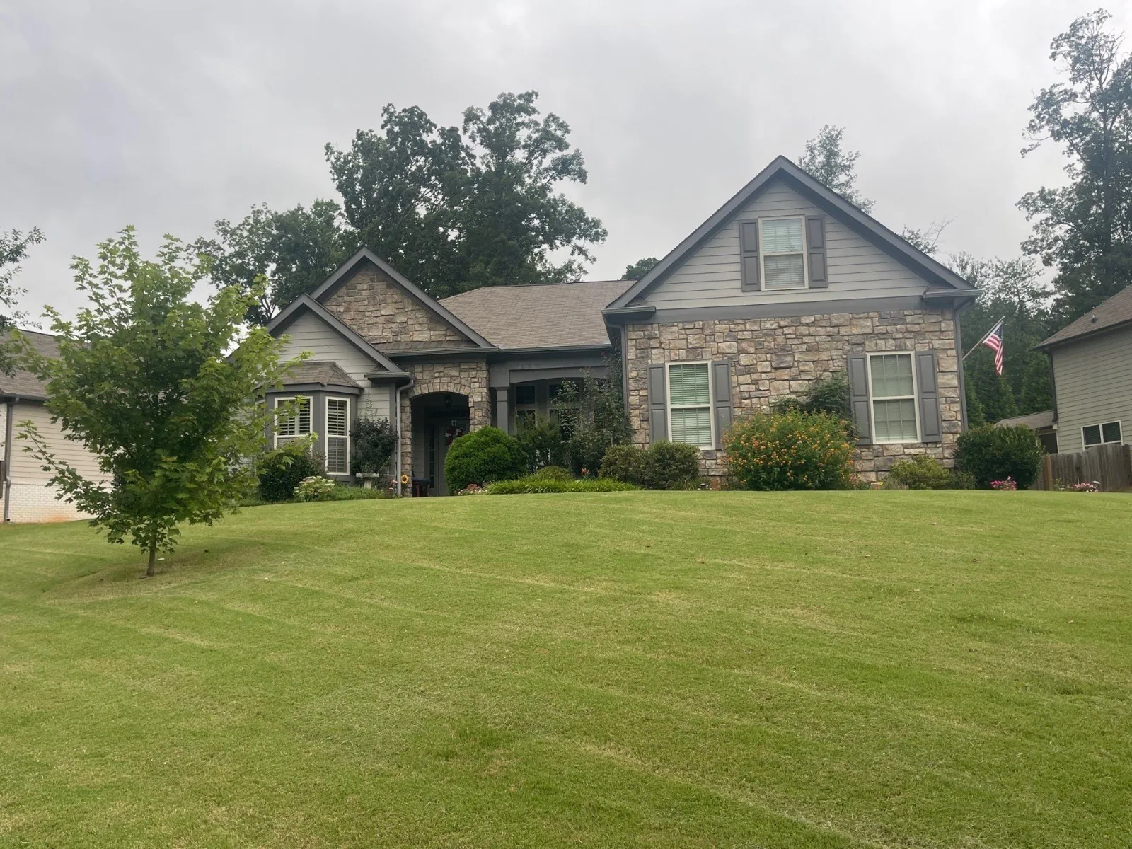 Earlier residential roofing condition documented by Atlanta Prime Roofing
