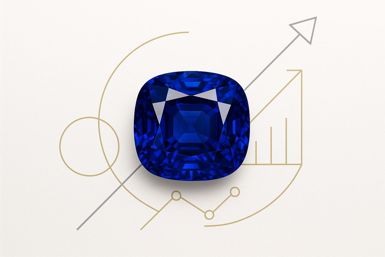 Explore how investment-grade sapphires diversify portfolios, hedge inflation, and offer long-term value for sophisticated investors.