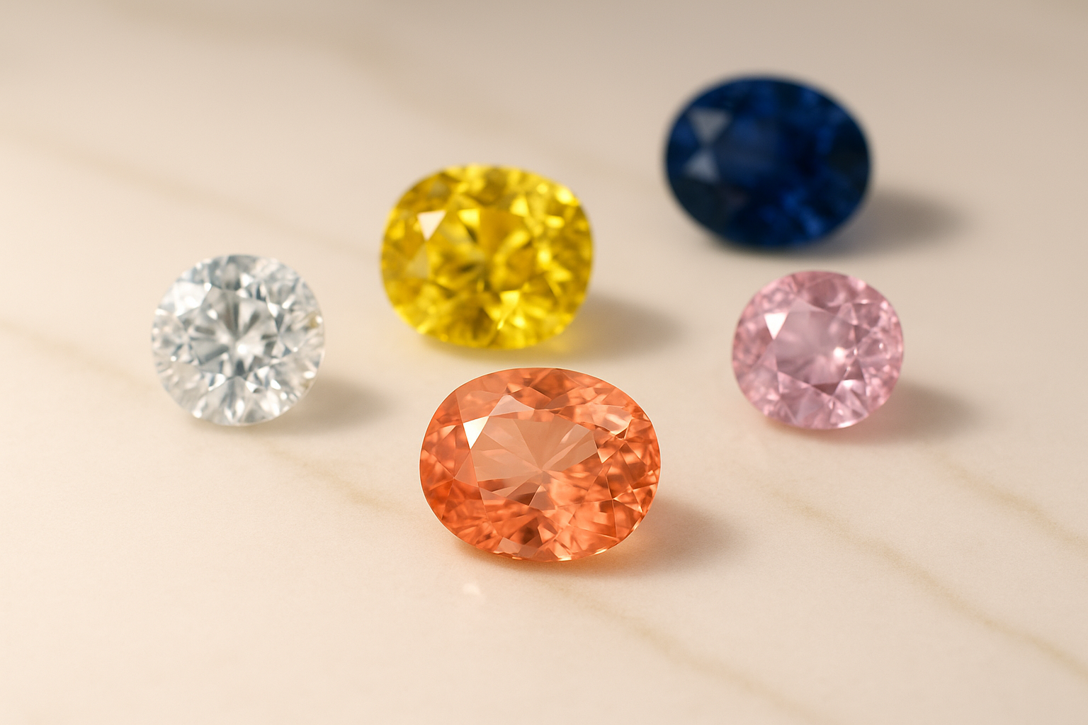 Beyond Blue A Jeweler�s Guide to Unique Colored Sapphires