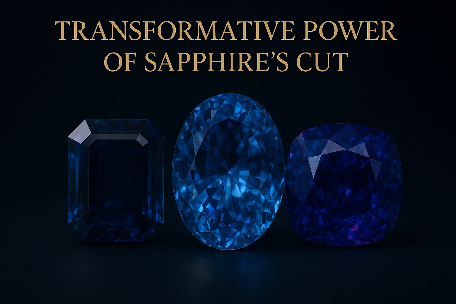 How a Sapphire's Shape Affects Its Color Look