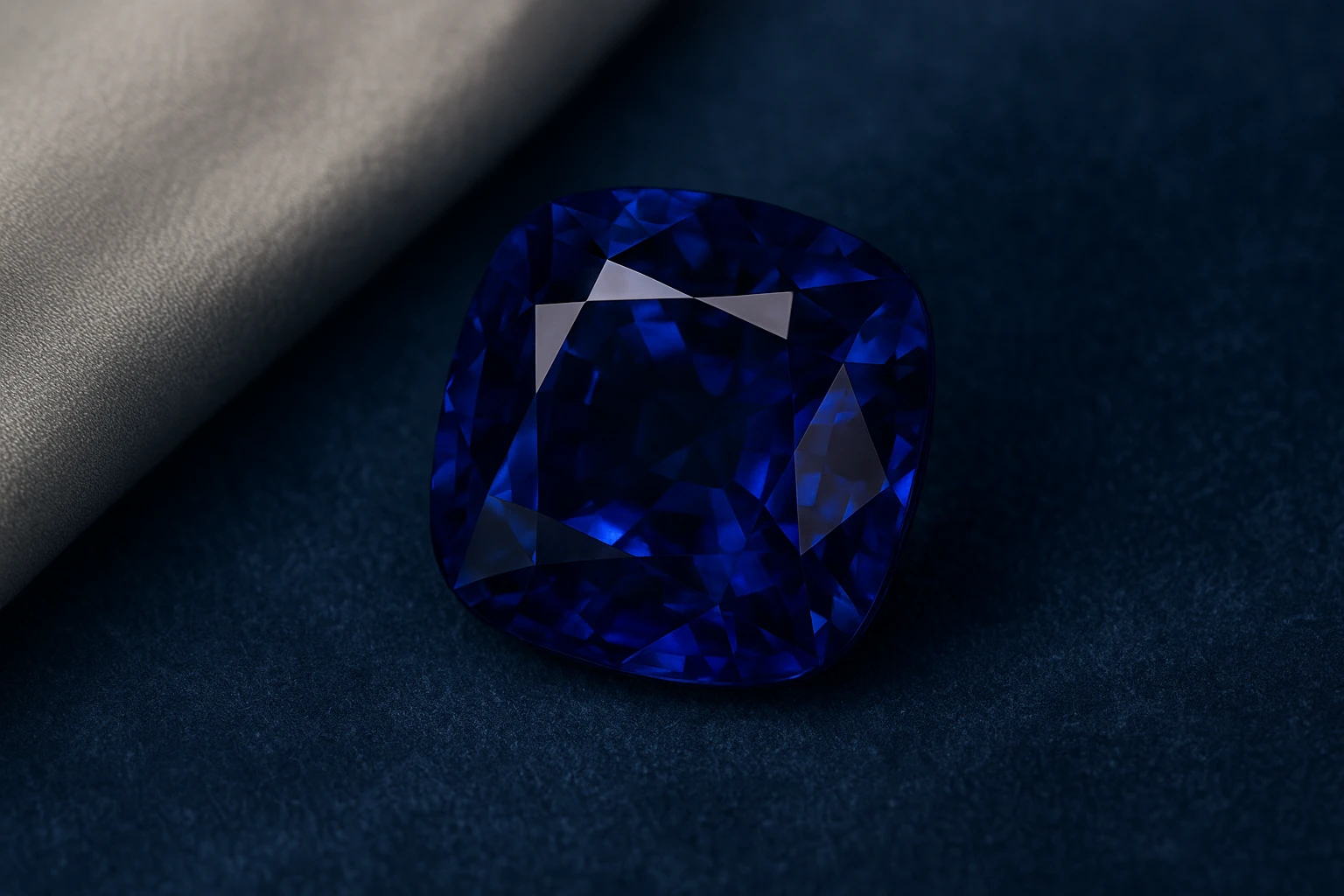 Cushion Cut Saphir Die perfekte Balance aus Brillanz und Vintage-Eleganz