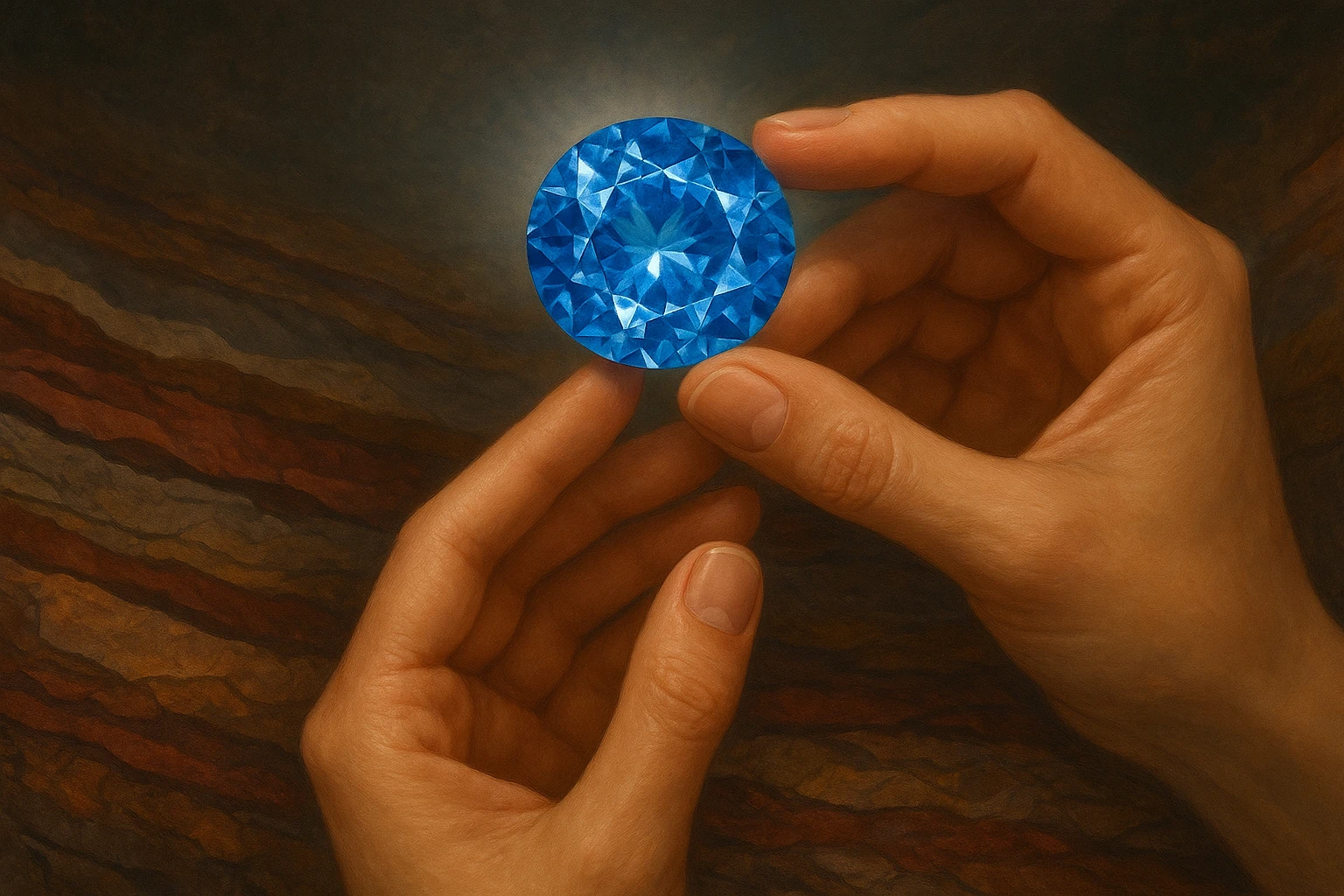 Der geologische Fingerabdruck Wert von Edelsteinen