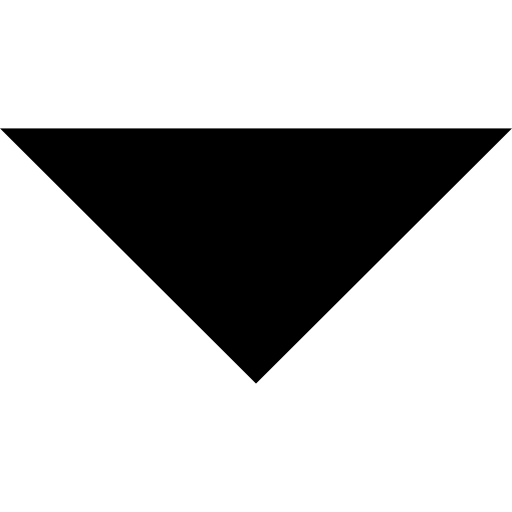 Black downward-pointing arrow on a white background.