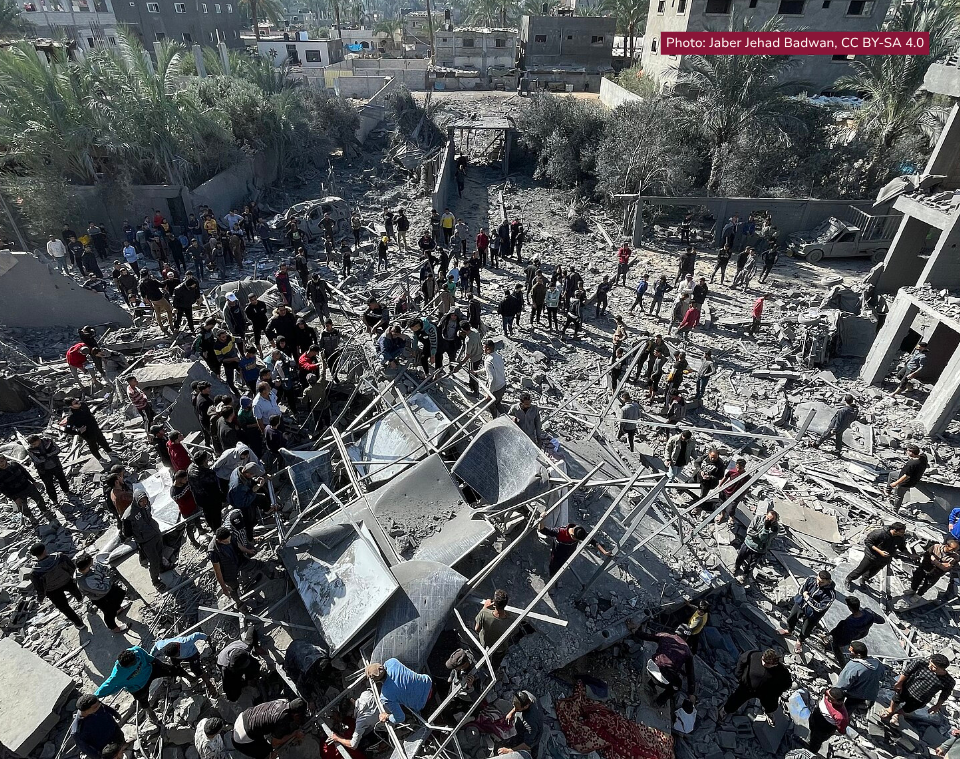 Ceasefire in Gaza must pave the way for a just and lasting peace in Palestine and Israel