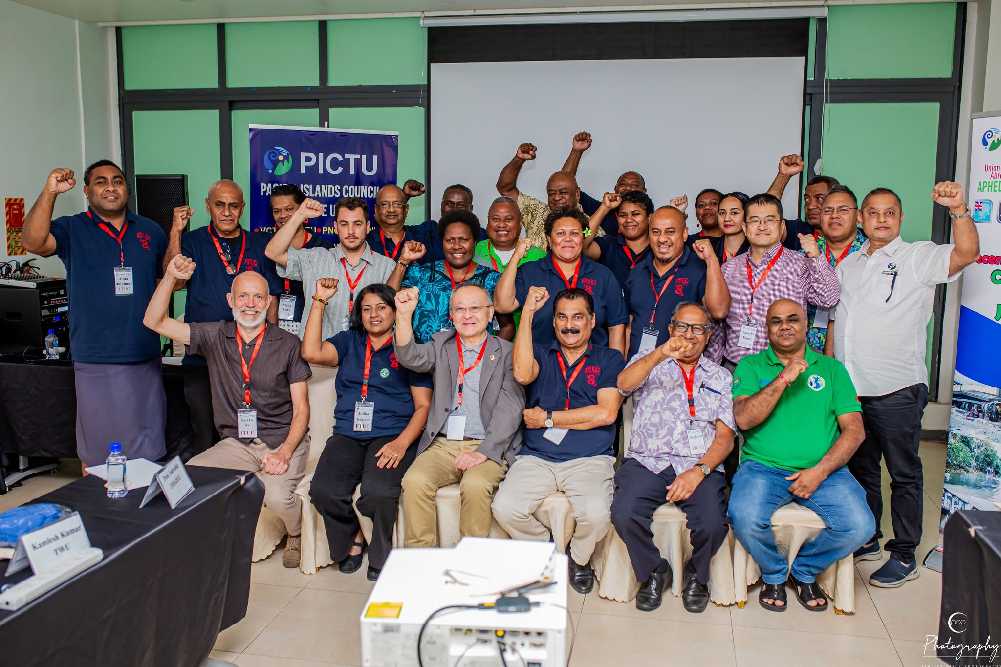 Pacific trade unions bring workers’ Just Transition demands to Pre-COP31