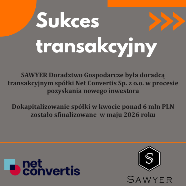 Sukces transakcyjny z Net Convertis Sp. z o.o.