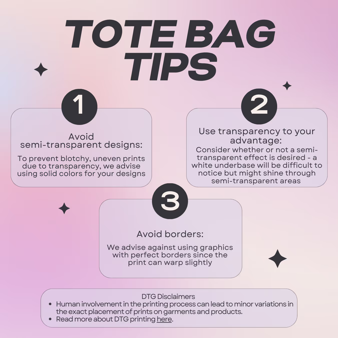 Tote Bag Tips
