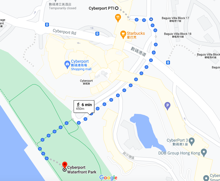 南區好去處一：數碼港海濱公園