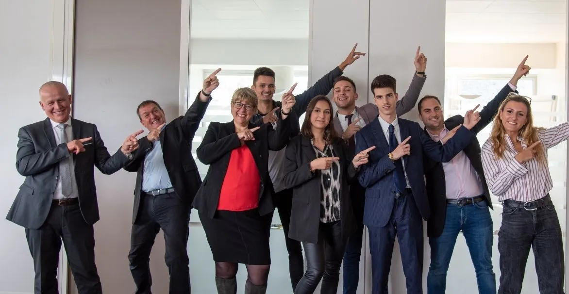 Photo de l'équipe de Leasétic en Octobre 2021