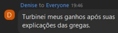 Depoimento de aluno do Tiago Oliveira, super satisfeito com seu aprendizados e seus resultados.