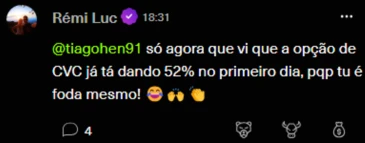 Depoimento de aluno do Tiago Oliveira, super satisfeito com seu aprendizados e seus resultados.