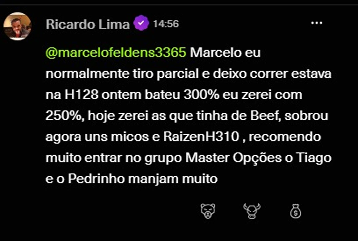 Depoimento de um aluno do Tiago Oliveira muito satisfeito com os ensinamentos aprendidos.