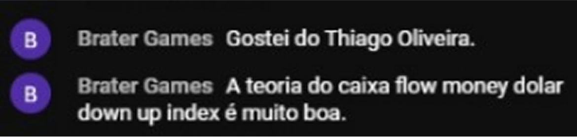 Depoimento de um aluno do Tiago Oliveira muito satisfeito com os ensinamentos aprendidos.