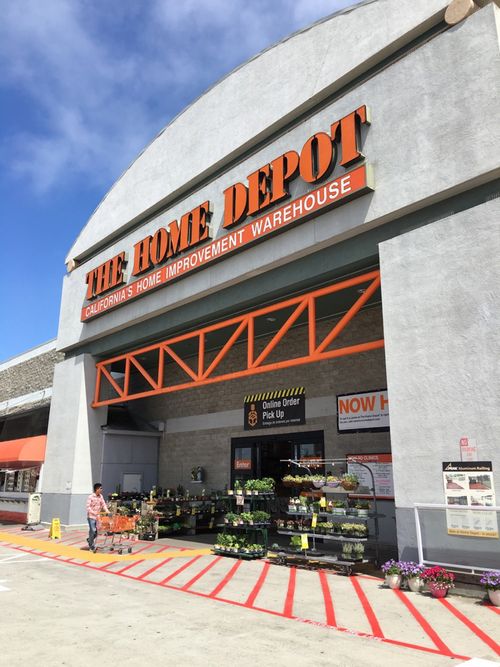 Home Depot Entrance in Colma, CA