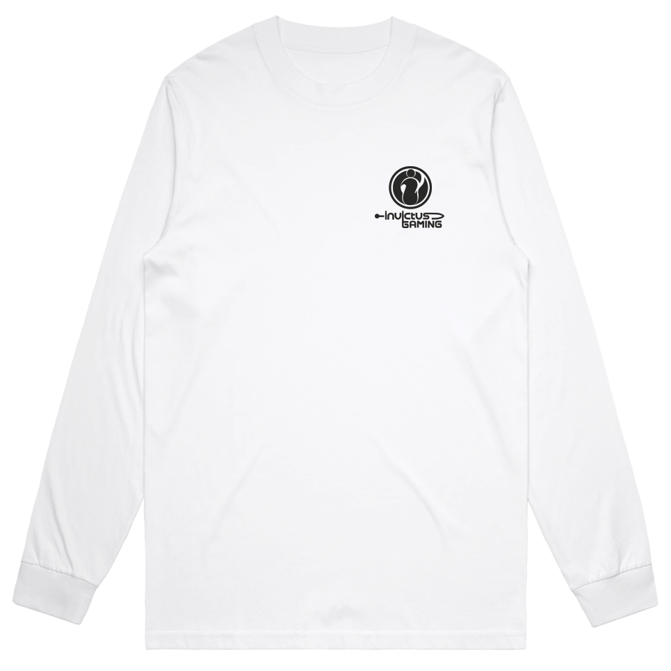 Symbol Long Sleeve Tee [white]