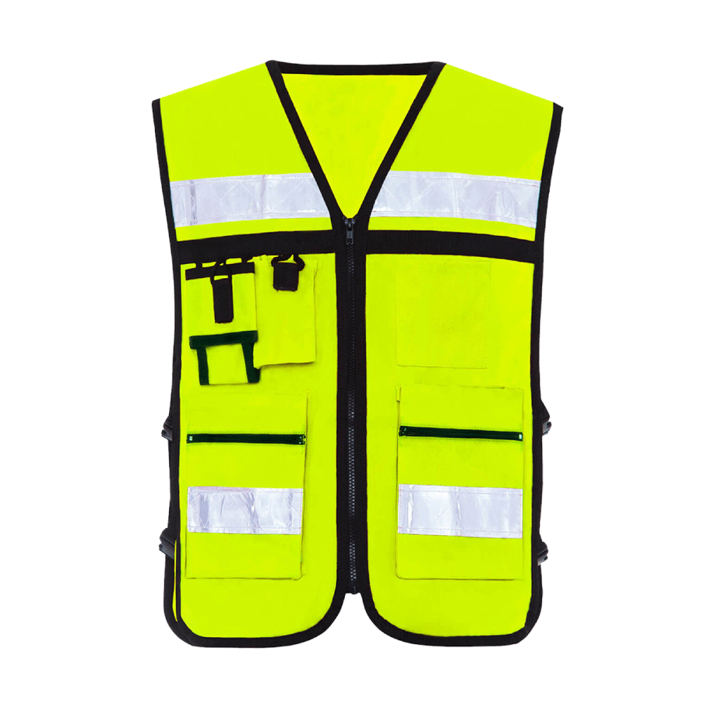 Chaleco de Seguridad Industrial "Brigadista" Gluh Amarillo