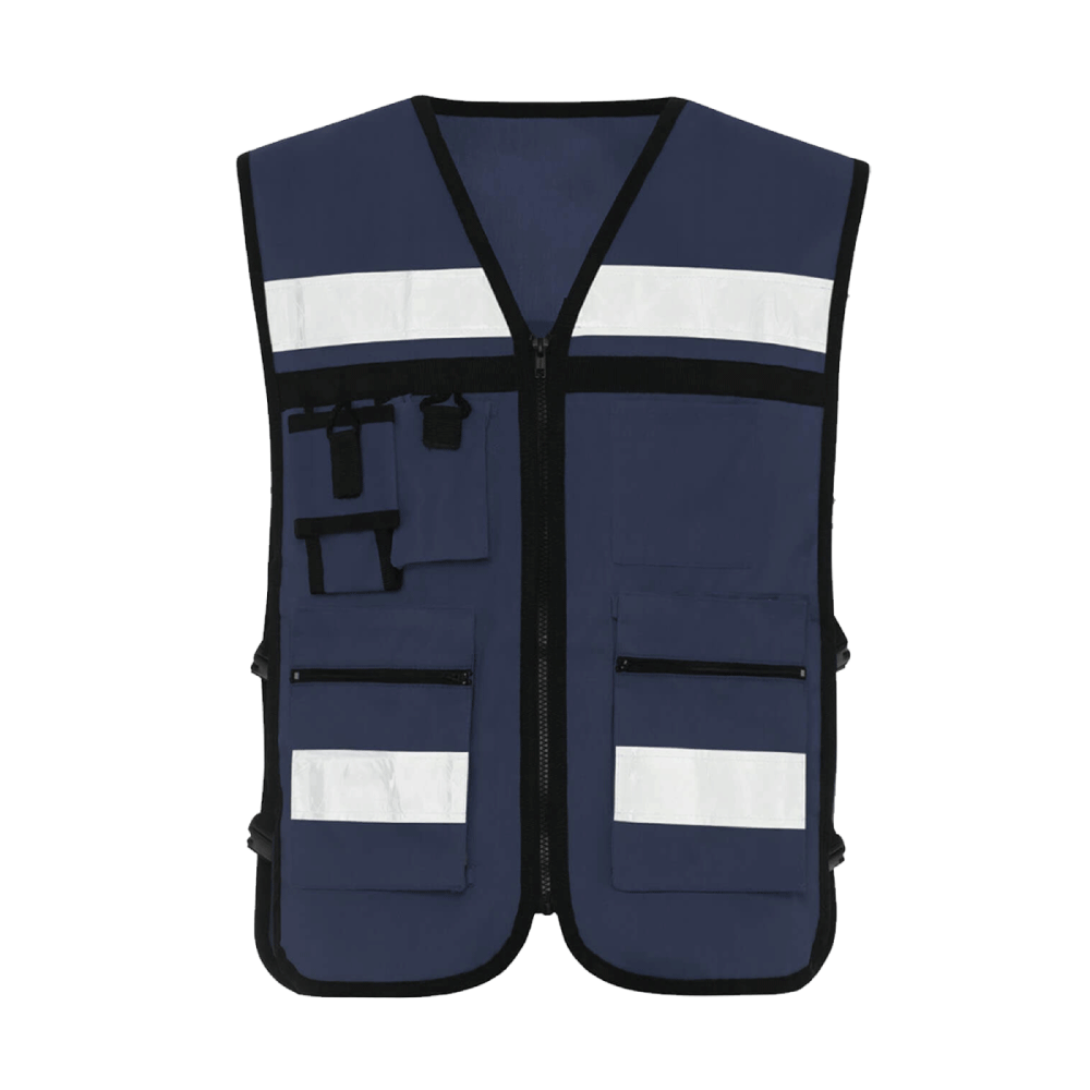 Chaleco de Seguridad Industrial "Brigadista" Gluh Azul Marino