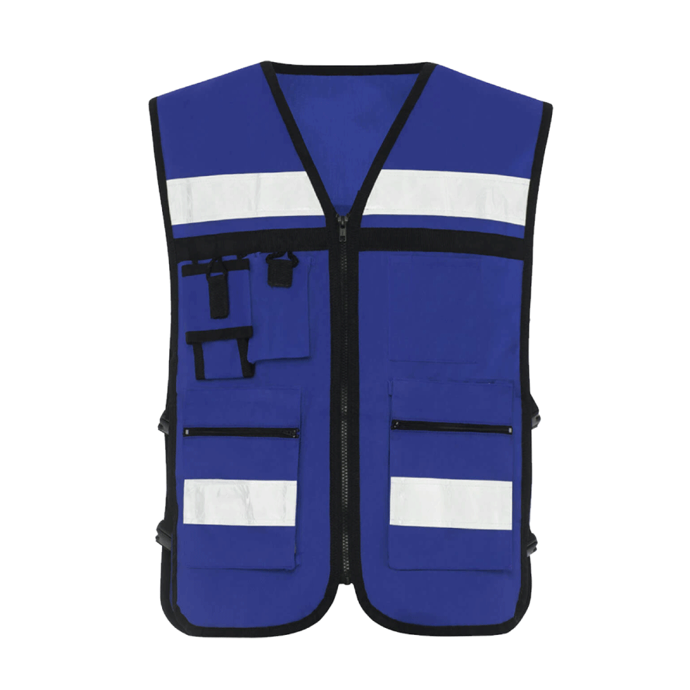 Chaleco de Seguridad Industrial "Brigadista" Gluh Azul