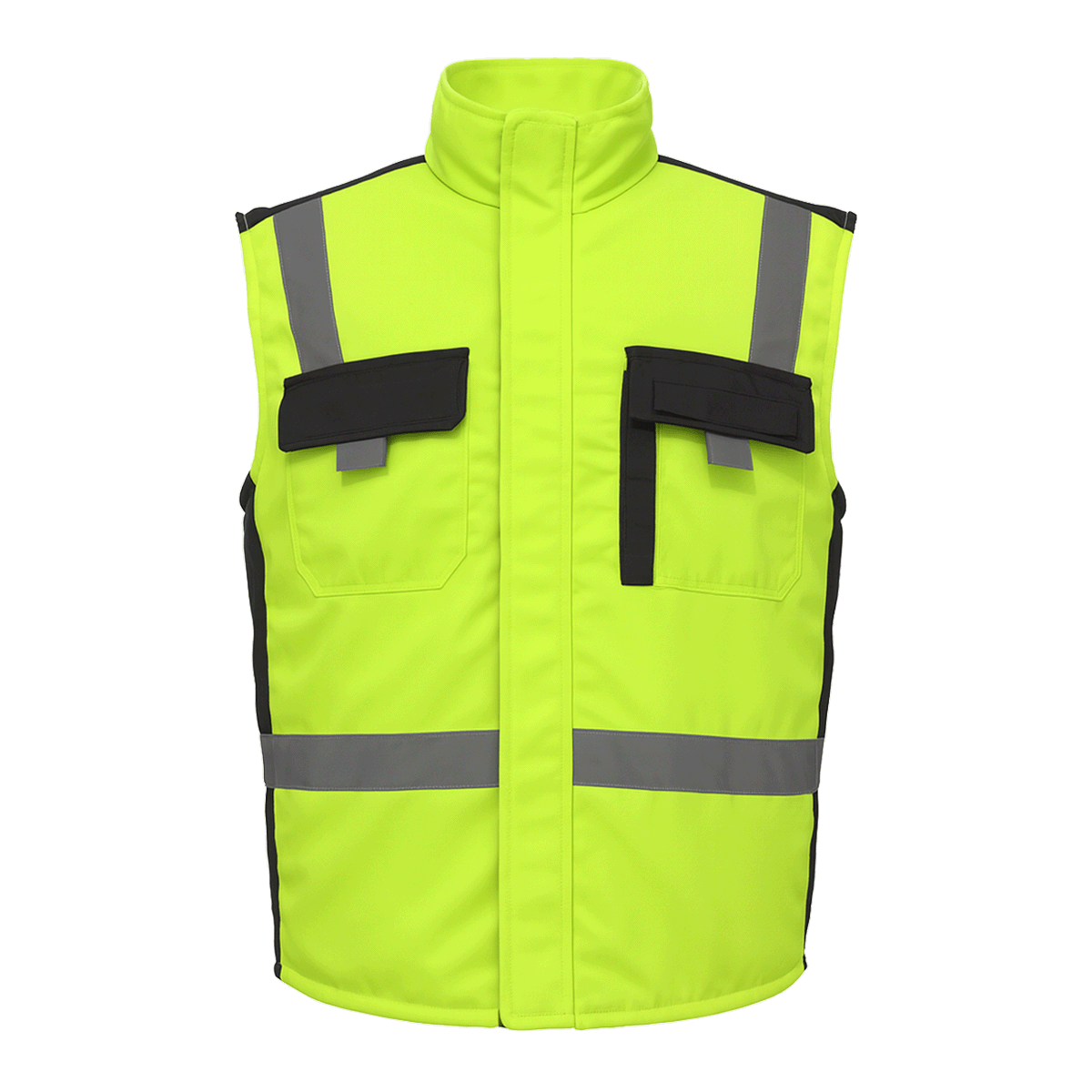 Chaleco De Seguridad Industrial Tipo Brigadista "SUPER VOLT" Gluh Verde