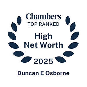 Chambers 2025 - High Net Worth - Duncan E. Osborne