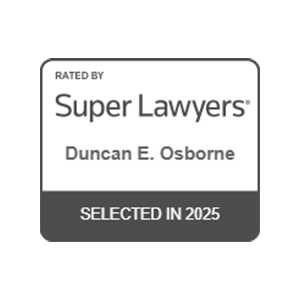 Super Lawyers - Duncan E. Osborne