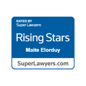 Super Lawyers, Rising Stars - Maite Elorduy