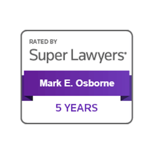 Super Lawyers, 5 Years, Mark E. Osborne