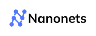 Nanonet company logo with interconnected blue dots forming an abstract letter N.