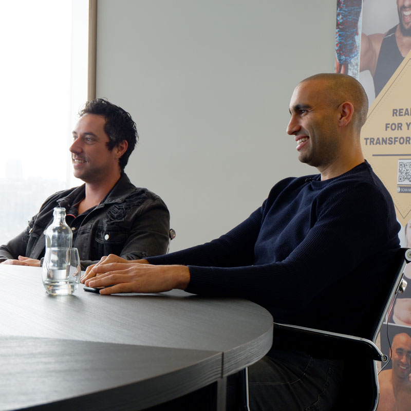 Portrait of the person