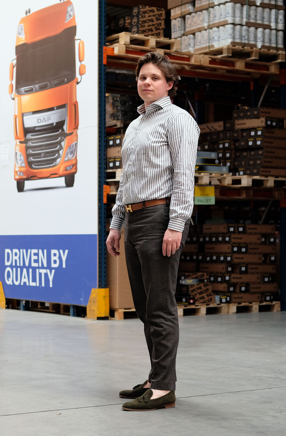 Portrait of the person