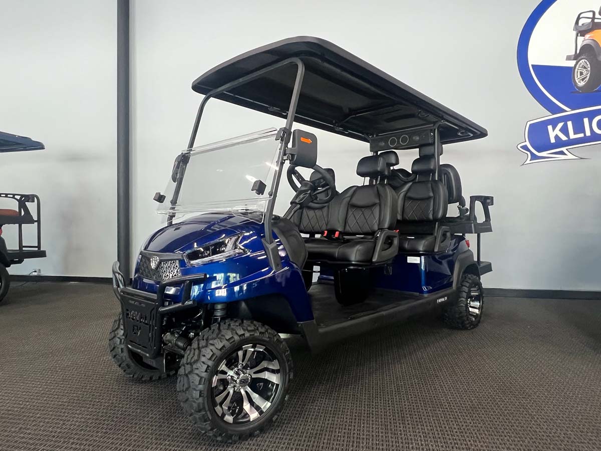 72-Volt C6X 6-Seater Golf Cart with Lithium Battery  by Royal EV