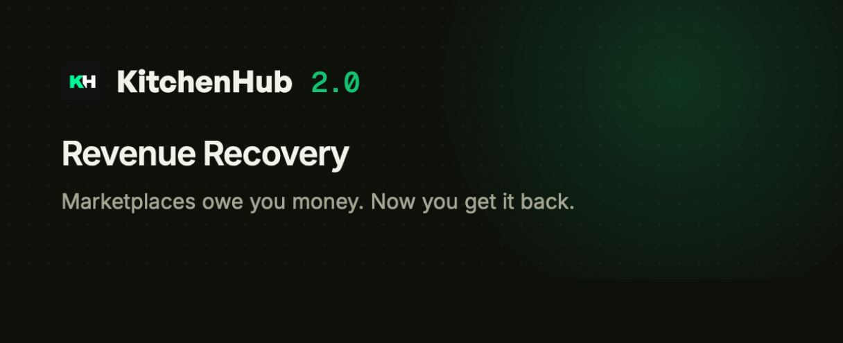 Revenue Recovery: find out what the marketplaces actually paid you