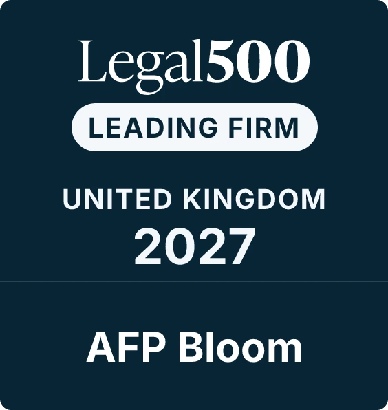 The Legal 500 United Kingdom – Leading Firm 2024